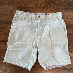 Tommy Hilfiger Tan Flat Front Shorts